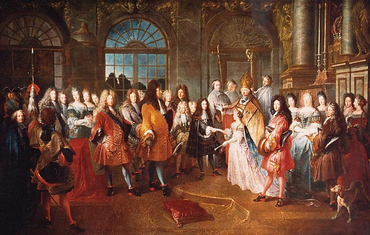 unknow artist Marriage of Louis of France, oil painting picture